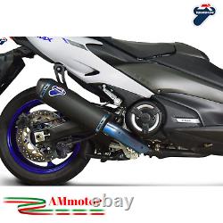 Echappement Complete Termignoni Yamaha T MAX 560 2020 Moto Titane Inox Noir