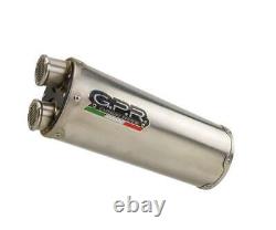 Echappement complet GPR Dual Inox Approuvé Yamaha T-Max 560 2022 2023