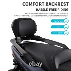 Fit for YAMAHA 2017-2021 TMAX530 TMAX560 Cushion Pad Rear Passenger Backrest
