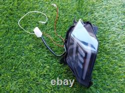 Flèche Arrière Gauche SX LED Fumée' pour Yamaha Tmax T Max 530 20122016