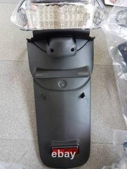 Garde-Boue + Feux Phare Arrêt Arrière LED Yamaha Tmax T Max 500 20012007 Noir
