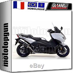Giannelli Ligne Complete Approuve Ipersport Noir Yamaha T-max Tmax 530 2017 17