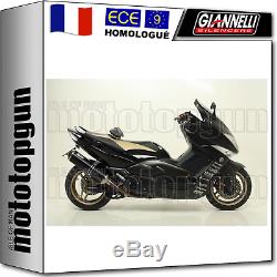 Giannelli Pot Complete Approuve Ipersport Noir Yamaha T-max Tmax 500 2008 08