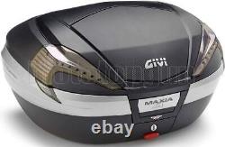 Givi Top Case Maxia 4 V56nnt + Porte-paquet Yamaha Tmax T-max 530 2015 15