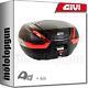 Givi Top Case V47nn + Porte-paquet Yamaha Tmax T-max 500 2007 07