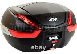 Givi Top Case V47nn + Porte-paquet Yamaha Tmax T-max 500 2007 07