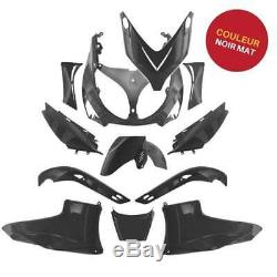 Kit Carenage Plastique 12 Pieces Noir Black Mat Yamaha Tmax T Max 500 2001-2007