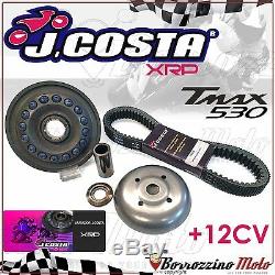Kit Variateur J. Costa Xrp Extreme Power+courroie Yamaha T-max Tmax 530 2016 2017