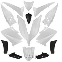 Kit carenage carrosserie 14 Coques YAMAHA T-Max 530 2014-2016 Blanc Compétition