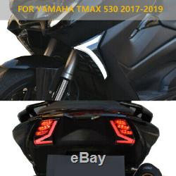 LED Clignotant Feux Avant Feu Arrière Pour Yamaha TMAX 530 T MAX 2017-2019 2018