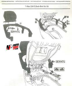 MF1369 Dos Dossier Repose-Dos Original Yamaha 530 560 Tmax