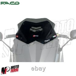 MF1910 Pare-Brise Faco Fumé Bas Yamaha TMax 530 De 2012 À 2016