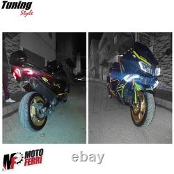 MF7255 Kit Clignotants + Stop Avant Arrière Fumé Led Yamaha TMax 530 2012-2016