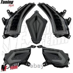 MF7255 Kit Clignotants + Stop Avant Arrière Fumé Led Yamaha TMax 530 2012-2016