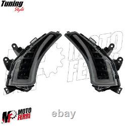 MF7255 Set Clignotants + Stop LED avant Arrière Fumée YAMAHA Tmax 530 2012/2016