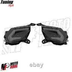 MF7255 Set Clignotants + Stop LED avant Arrière Fumée YAMAHA Tmax 530 2012/2016