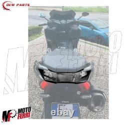 MF8671 Carénage Arrière Stop Yamaha TMax 530 2017 2018 2019 Noir Brillant