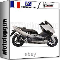 MIVV Ligne Complete + Homologue Nocat Gp Noir Yamaha T-max Tmax 500 2009 09