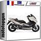 Mivv Ligne Complete + Homologue Nocat Gp Noir Yamaha T-max Tmax 500 2009 09