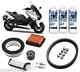 Pack Révision Courroie Filtre Bougies Huile Ipone Scoot4 10w40 Yamaha T-max 530