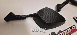 Paire de Rétroviseurs De Guidon pour Yamaha Tmax T-Max 530/560 2012 Au 2021