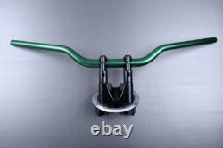 Pontets Riser +Guidon Alu-Vert Foncé Pour YAMAHA TMAX 560/TECH MAX 2020