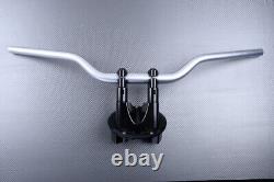 Pontets Riser avec Guidon Alu-Noir YAMAHA TMAX 560 / TECH MAX SJ18 2020-2021