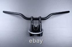 Pontets Riser avec Guidon Alu-Noir YAMAHA TMAX 560 / TECH MAX SJ18 2020-2021
