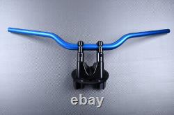 Pontets Riser avec Guidon Bleu-Noir YAMAHA TMAX 500 T-MAX SJ06 2008-2011