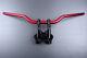 Pontets Riser Avec Guidon Rouge-noir Yamaha Tmax 500 T-max Sj06 2008-2011
