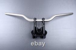 Pontets Riser avec Guidon Titane-Noir YAMAHA TMAX 530 T-MAX SJ09 2012-2014