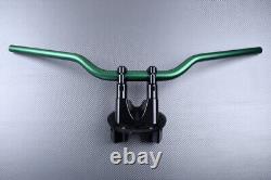 Pontets Riser avec Guidon Vert Foncé-Noir YAMAHA TMAX 500 T-MAX SJ06 2008-2011