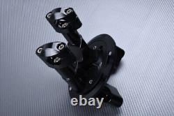 Pontets Riser avec Guidon Vert Foncé-Noir YAMAHA TMAX 500 T-MAX SJ06 2008-2011