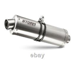 Pot D'Echappement Complet Storm by Mivv Gp Acier Yamaha T-max 500 2001 2007