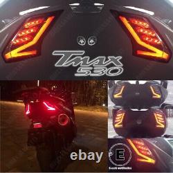 Rbmax 2 Fari Arrières Led Homologués Fumé Yamaha 530 T-Max Dx 2017-2018
