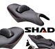 Selle Shad Confort Scooter Yamaha T-max 530 Tmax 2008 à 2016 Noir Coutures Grise