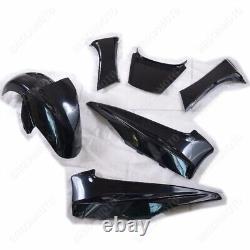 Set 12 Pièces Carénage T Max Tmax 500 2001/2007 Noir Neutre Version Sports