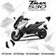 Set Carénage Coques Matières Plastiques Yamaha Tmax T-max 530 2012 14 Blanc Luc