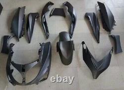 Set Carénage Noir Mat X Yamaha Tmax T-Max 500 2001-2002-2003-2004-2005-2006-2007