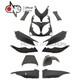 Set Carénage Plastique Coques Yamaha Tmax T Max 500 2001-2007 Noir Mat