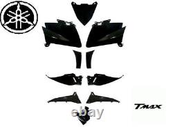Set Carénage Yamaha Tmax T Max 530 Noir Poli 10 Pièces 2012 2013 2014 2015