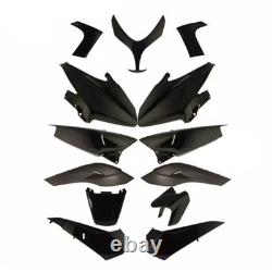 Set Coques Plastique Carénage pour Yamaha T Max Tmax 500 2008 2011 Noir