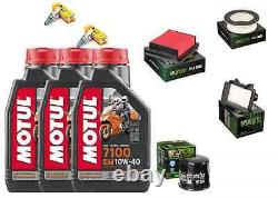 Set / Entretien Yamaha TMAX-530 T-Max à Partir De 2017 2018 Huile Motul 7100