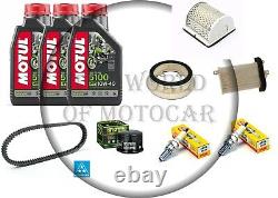 Set / Entretien Yamaha Tmax / 500 2004 2007 Huile / Filtres Bougies Courroie