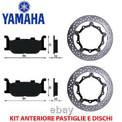Set Frein Plaquettes Et Disques Yamaha Avant Tmax T-Max Black Max 500 2004 2007