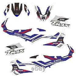 Set Graphiques Adhésifs Compatible Avec Yamaha Tmax T-Max 530 2017 2018