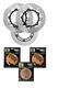 Set N3 Disques De Frein N3 Plaquettes Pour Scooter Yamaha T Max 500 Du 2004 2007