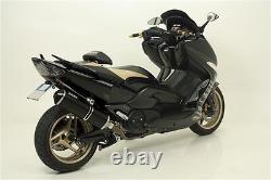 Silencieux Giannelli Ipersport Dark Black Noir Yamaha Tmax 500 2008 2011