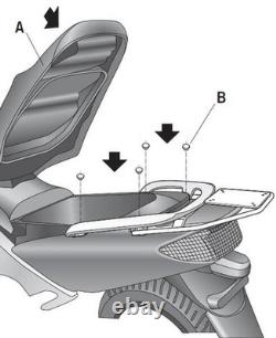 Yamaha 500 T-max -01/07- Support Top Case Shad-y0t51t