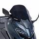 Yamaha 560 T-max 22/25- Bulle Pare Brise Saute Vent Ermax Sport Noir -0302z01
